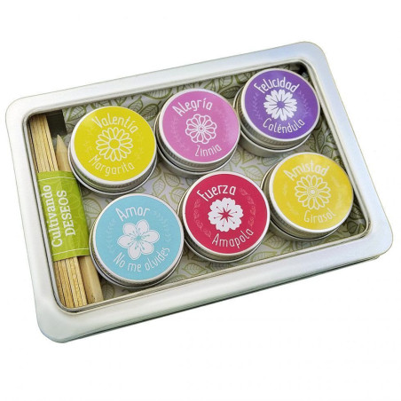 Cultivando deseos - Flores Garden Pocket
