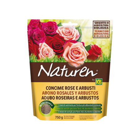 Abono para rosales y arbustos Naturen 750 gr KB