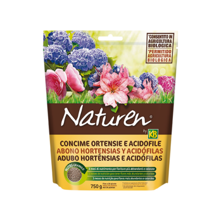 Abono para hortensias y acidófilas Naturen 750 gr KB
