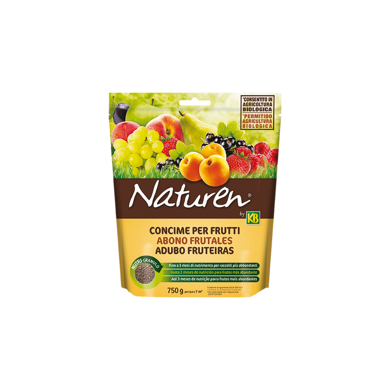 Abono para frutales Naturen 750 gr KB