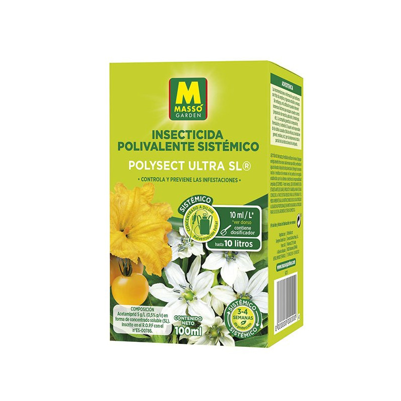 Insecticida polivalente sistémico 100 ml Massó