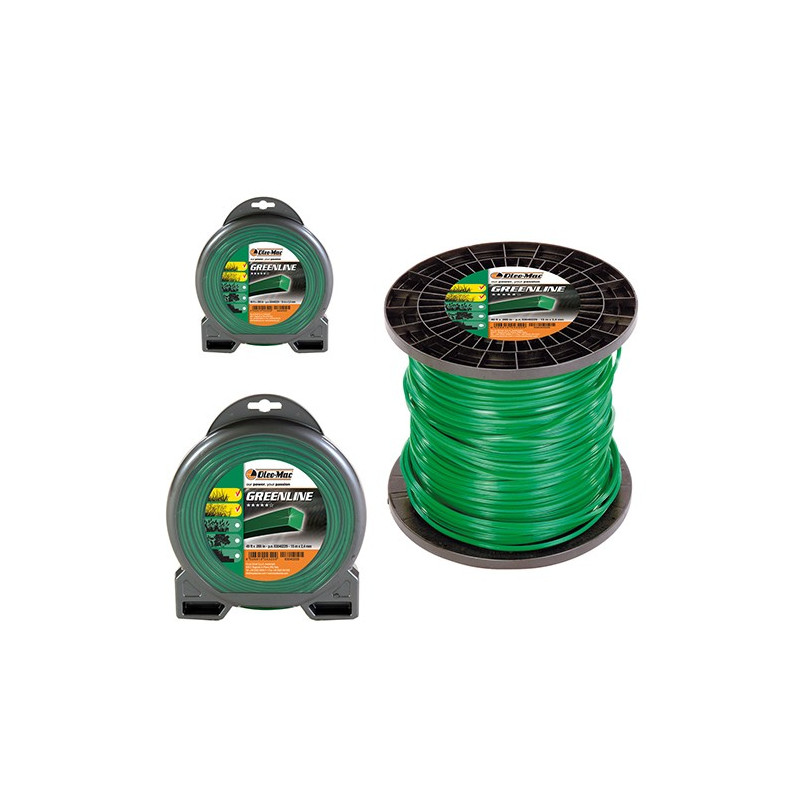 Hilo de corte redondo Greenline Oleo Mac