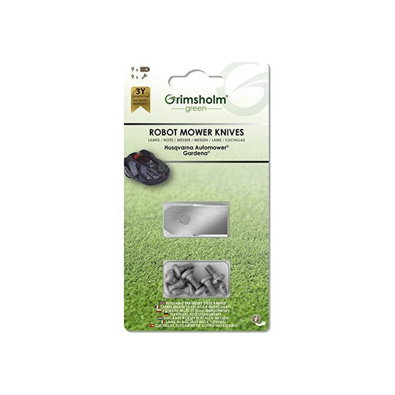 Cuchillas robot cortacésped Grimsholm Green