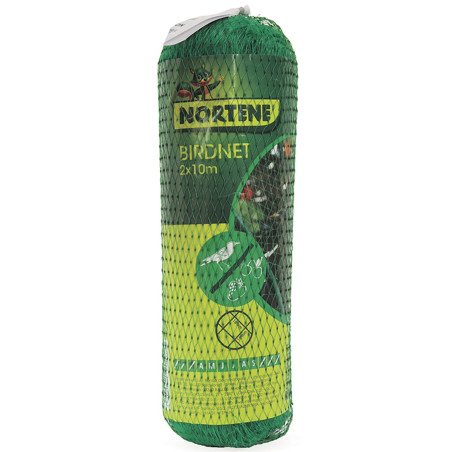 Malla antipájaros 2 x 10 m Nortene
