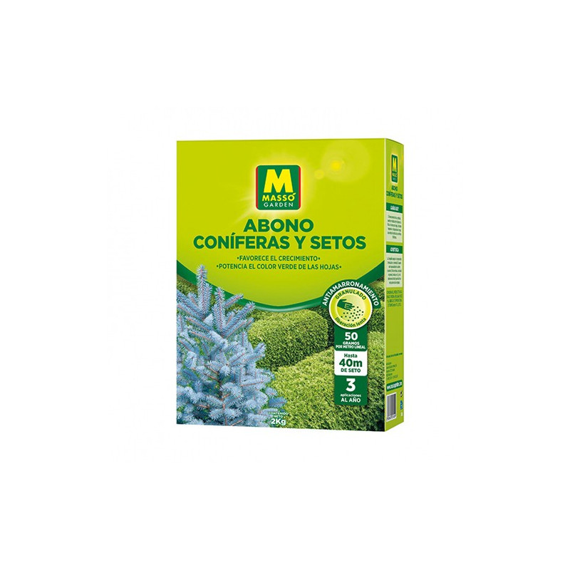 Abono para coníferas y setos 2 Kg Massó