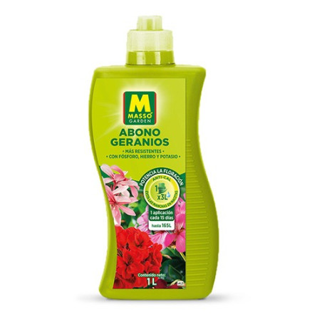 Abono para geranios 1L Massó