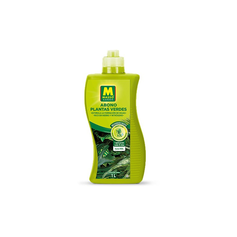 Abono para plantas verdes 1L Massó