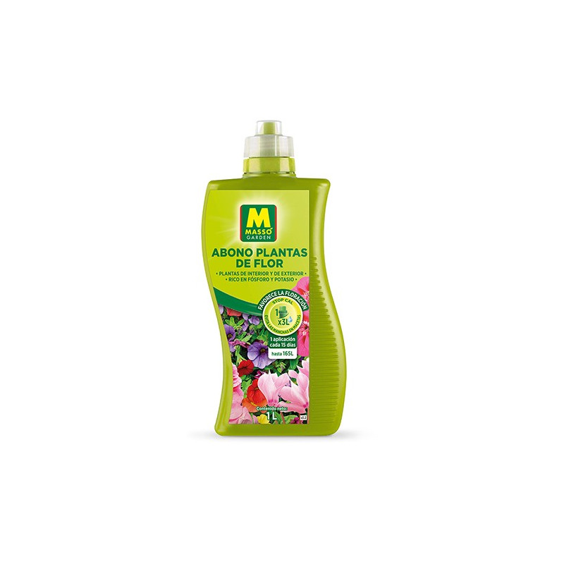 Abono para plantas con flor 1L Massó
