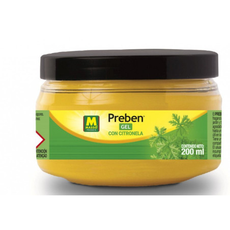 Gel con citronela 200 ml Massó