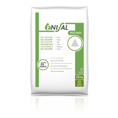 Sal especial piscinas 25 kg Enisal