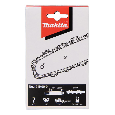 Cadena para motosierra 3/8'' 40 eslabones Makita