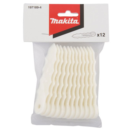 Juego de cuchillas Policut rectas 12pcs Makita