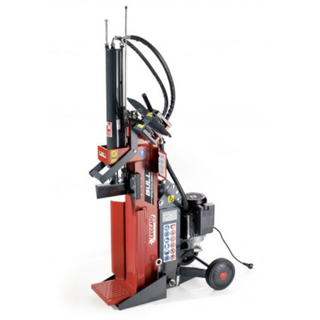 Astilladora de Leña Eléctrica Ceccato Bull SPLE10-POL – 10 Toneladas, Multiposición y Doble Velocidad