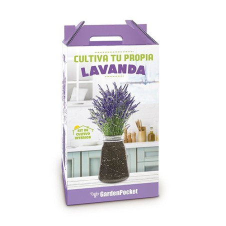 Kit de cultivo interior lavanda Garden Pocket