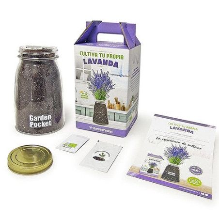 Kit de cultivo interior lavanda Garden Pocket