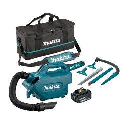 Aspirador 18V especial coche DCL184RF Makita