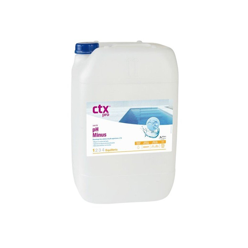 pH minus líquido 10L CTX 15