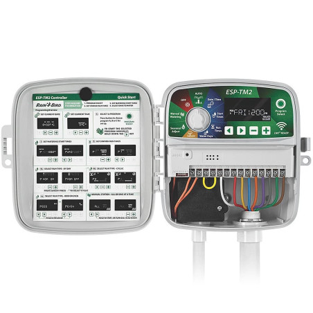 Programador de exterior compatible con wifi ESP-TM2 Rain Bird