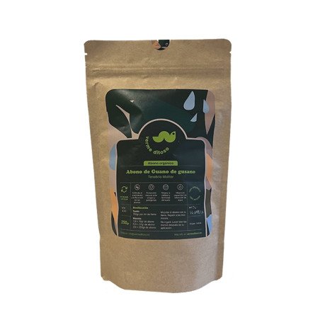 Guano de gusano 250 gr Verme Ditoso