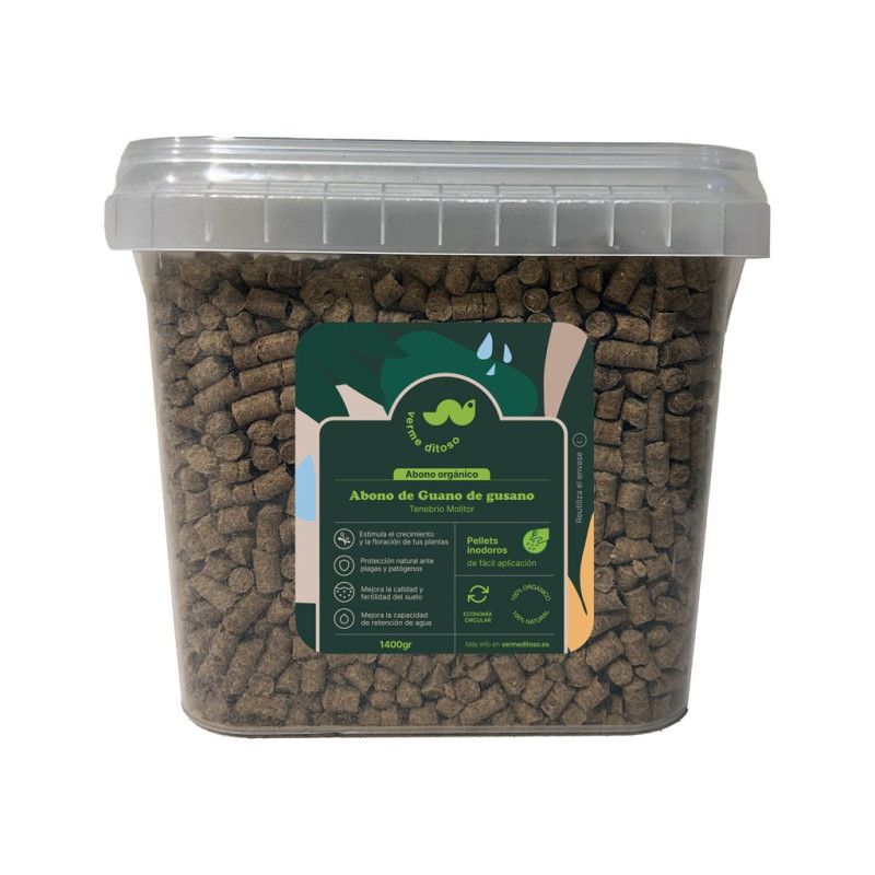 Guano de gusano 250 gr Verme Ditoso