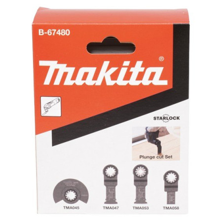 Juego de cuchillas multiherramienta Makita