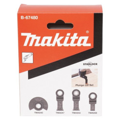 Juego de cuchillas multiherramienta Makita