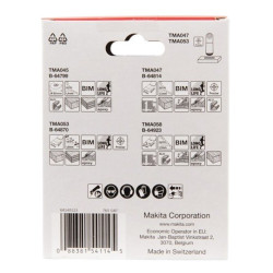 Juego de cuchillas multiherramienta Makita
